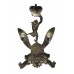 The Queen's Gurkha Signals Bi-Metal Cap Badge - Queen's Crown