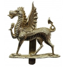 Monmouth School O.T.C. Anodised (Staybrite) Cap Badge