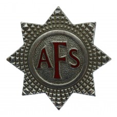 Auxiliary Fire Service (A.F.S.) Cap Badge