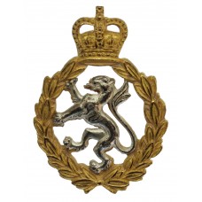 Women's Royal Army Corps (W.R.A.C.) Officer's Dress Cap Badge - Queen's Crown