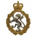 Women's Royal Army Corps (W.R.A.C.) Officer's Dress Cap Badge - Queen's Crown