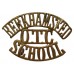 Berkhamsted School O.T.C. (BERKHAMSTED/O.T.C./SCHOOL) Shoulder Title