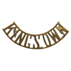 King's Own Royal Lancaster Regiment (KING'S OWN) Shoulder Title