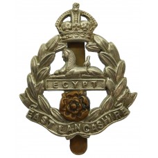 East Lancashire Regiment Cap Badge - King's Crown