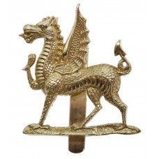 Monmouth School O.T.C. Anodised (Staybrite) Cap Badge