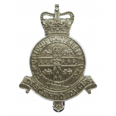 Cambridge University O.T.C. Anodised (Staybrite) Cap Badge