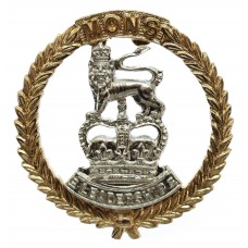 Mons Officer Cadet School Anodised (Staybrite) Cap Badge