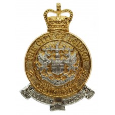 City of London Yeomanry (Rough Riders) Anodised (Staybrite) Cap Badge 