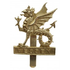 Wessex Brigade Anodised (Staybrite) Cap Badge