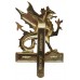 Wessex Brigade Anodised (Staybrite) Cap Badge