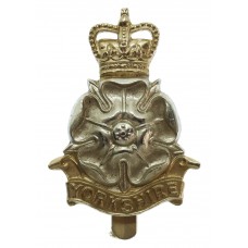 Yorkshire Brigade Anodised (Staybrite) Cap Badge