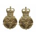 Pair of Women's Royal Army Corps (W.R.A.C.) Anodised (Staybrite) Collar Badges