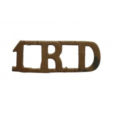 1st Royal Dragoons (1RD) Shoulder Title (c.1913-21)