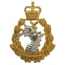 Royal Army Dental Corps (R.A.D.C.) Officer's Cap Badge - Queen's Crown