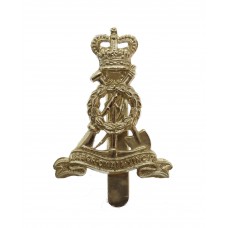 Pioneer Corps Anodised (Staybrite) Beret Badge - Queen's Crown