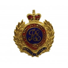 Royal Engineers Association Enamelled Lapel Badge