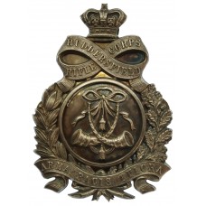 Victorian Huddersfield Rifle Corps Officer's Pouch Belt Plate