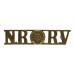 North Riding Rifle Volunteers (NR RV) Shoulder Title