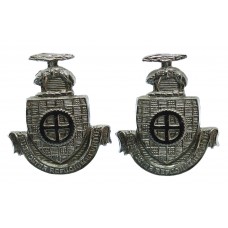 Pair of Dewsbury Borough Police Collar Badges