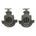 Pair of Dewsbury Borough Police Collar Badges