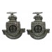 Pair of Dewsbury Borough Police Collar Badges