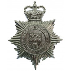 West Mercia Constabulary Helmet Plate - Queen's Crown