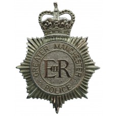 Greater Manchester Police Helmet Plate - Queen's Crown