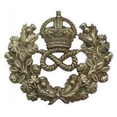 Staffordshire Constabulary Wreath Shako/Cap Badge - King's Crown