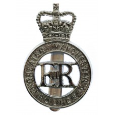 Greater Manchester Police Cap Badge - Queen's Crown