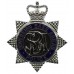 Sovereign Base Areas Police, Cyprus Enamelled Cap Badge - Queen's Crown