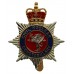 Civil Nuclear Constabulary Enamelled Cap Badge - Queen's Crown