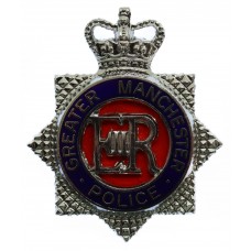 Greater Manchester Police Senior Officer's Enamelled Cap Badge - 