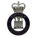 Suffolk Constabulary Enamelled Cap Badge - Queen's Crown