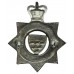 West Sussex Constabulary Senior Officer's Enamelled Cap Badge - Queen's Crown