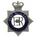 West Midlands Police Senior Officer's Enamelled Cap Badge - Queen's Crown