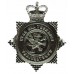 Somerset and Bath Constabulary Senior Officer's Enamelled Cap Badge - Queen's Crown