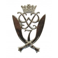 7th Duke of Edinburgh's Own Gurkha Rifles Officer's Silvered Cap Badge