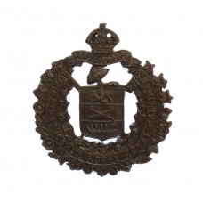 Lord Strathcona's Horse (Royal Canadians) Collar Badge - King's Crown