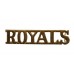 1st Royal Dragoons (ROYALS) Shoulder Title