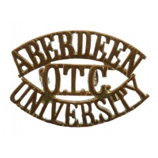 Aberdeen University O.T.C. (ABERDEEN/O.T.C./UNIVERSITY)Shoulder T