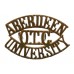 Aberdeen University O.T.C. (ABERDEEN/O.T.C./UNIVERSITY)Shoulder Title