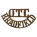 Bradfield College O.T.C. (O.T.C./BRADFIELD) Shoulder Title