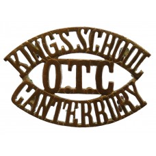 King's School Canterbury O.T.C. (KING'S/O.T.C./CANTERBURY) Should