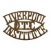 Liverpool Institute O.T.C. (LIVERPOOL/O.T.C./INSTITUTE) Shoulder Title