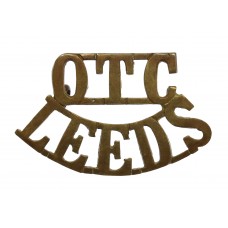 Leeds Grammar School O.T.C. (O.T.C./LEEDS) Shoulder Title