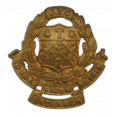 Sedbergh School J.T.C. Cap Badge