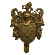 Aldenham School O.T.C. Brass Cap Badge