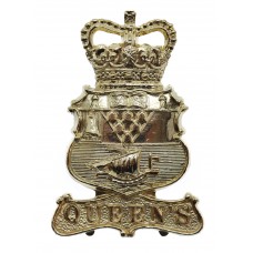 Queen's University Belfast O.T.C. Anodised (Staybrite) Cap Badge