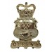 Queen's University Belfast O.T.C. Anodised (Staybrite) Cap Badge