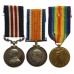 WW1 Military Medal, British War Medal & Victory Medal Group of Three - Pte. J. Catto, 4th Bn. Gordon Highlanders